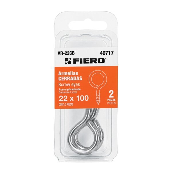 AR-22CB.jpg Blíster con 2 armellas cerradas de 22 x 100, FIERO