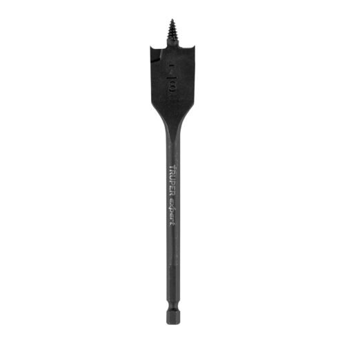 Broca plana de manita 7/8' para madera, TRUPER EXPERT