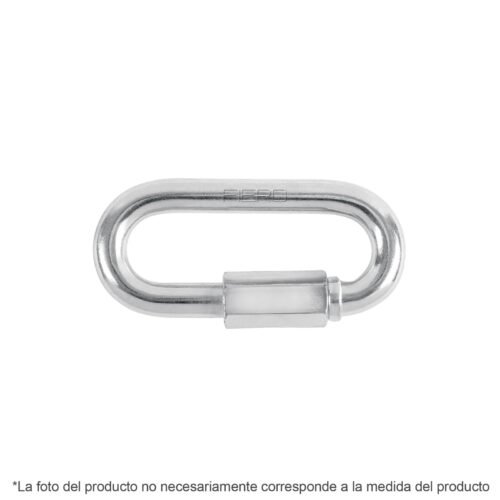 Bandola de acero de 3/8' con seguro, FIERO