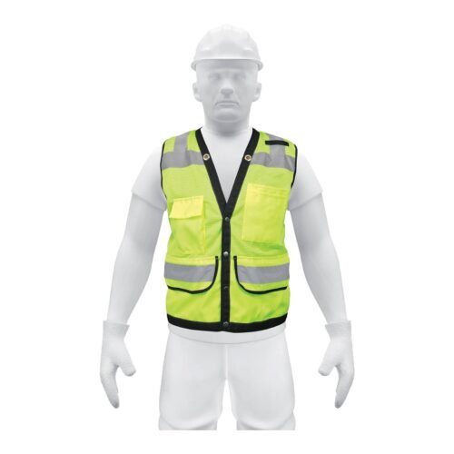 CHS-800V-XL.jpg Chaleco seguridad reforzado amarillo con bolsas, EG, EXPERT