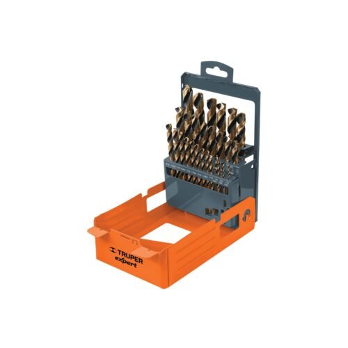 DESP-BAV-29C.jpg Juego de 29 brocas HSS para metal en estuche, TRUPER EXPERT