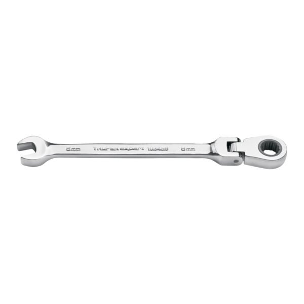 Llave combinada con matraca 8 mm flexible, EXPERT