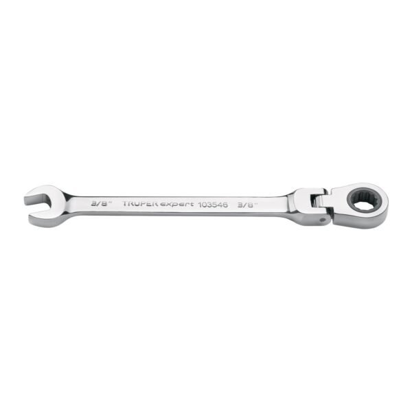 Llave combinada con matraca 3/8' flexible, EXPERT