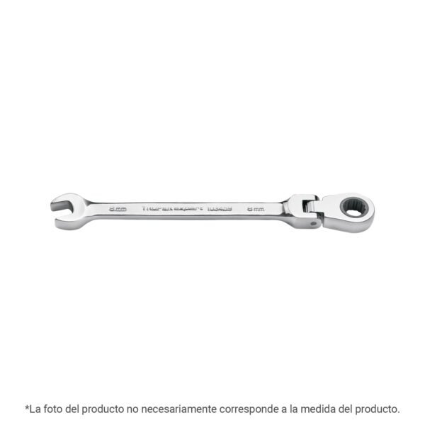 Llave combinada con matraca 13 mm flexible, EXPERT
