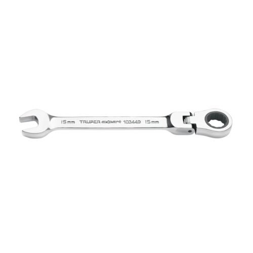 LL-2015MXF.jpg Llave combinada con matraca 15 mm flexible, EXPERT