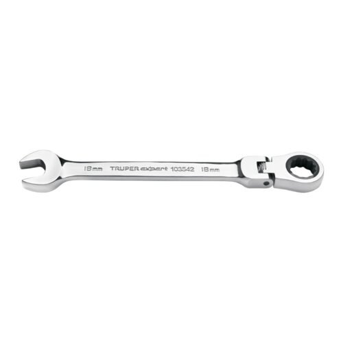 LL-2018MXF.jpg Llave combinada con matraca 18 mm flexible, EXPERT