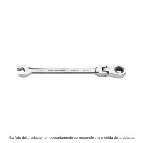 LL-2019MXF.jpg Llave combinada con matraca 19 mm flexible, EXPERT
