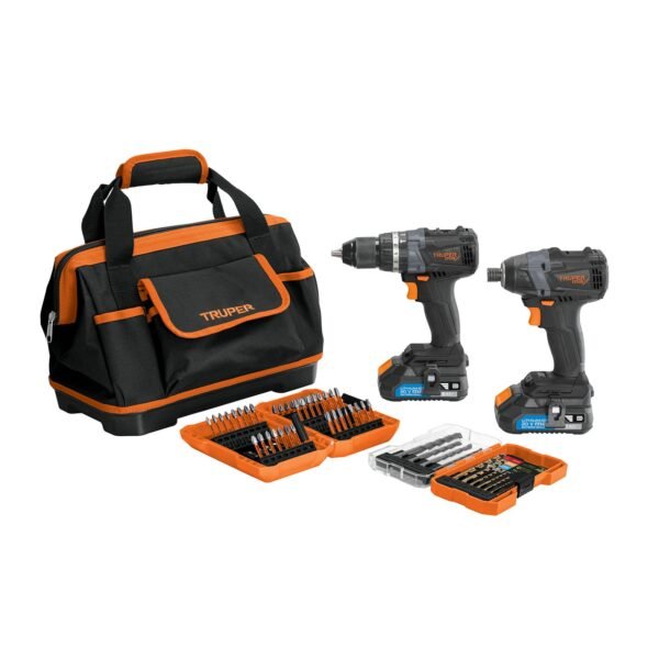 MAXCOM-20.jpg Combo rotomartillo y destornillador de impacto, 20V, MAX