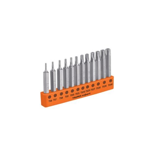 P12-2TS.jpg Juego de 12 puntas torx combinadas c/seguro largo 2', EXPERT