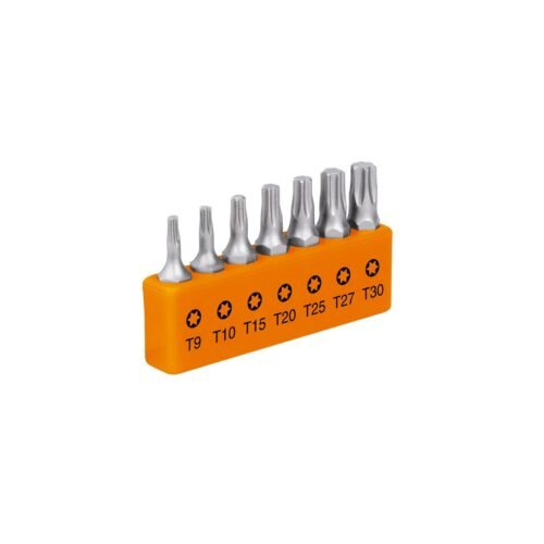 P7-15T.jpg Juego de 7 puntas torx combinadas largo 1', TRUPER EXPERT