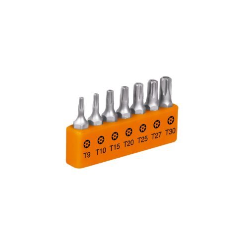 P7-15TS.jpg Juego de 7 puntas torx combinadas c/seguro largo 1', EXPERT