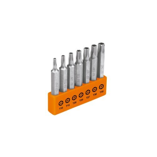 P7-20TS.jpg Juego de 7 puntas torx combinadas c/seguro largo 2', EXPERT