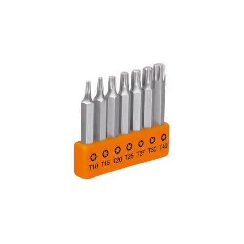 P7-25T.jpg Juego de 7 puntas torx combinadas largo 2', TRUPER EXPERT