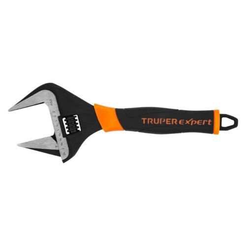 PET-12XA.jpg Llave ajustable (perico) 12' boca ancha Comfort Grip, EXPERT