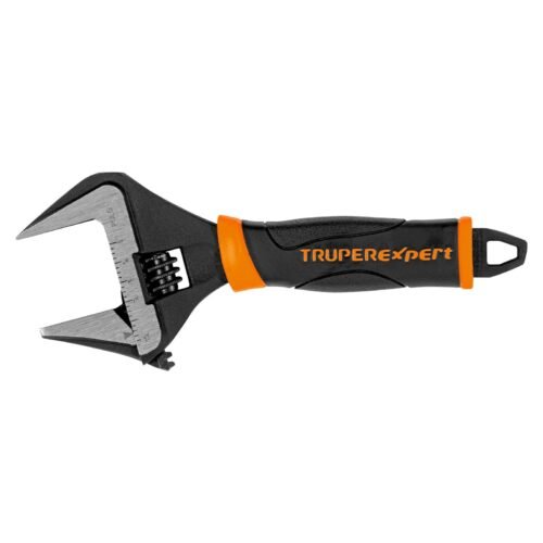 PET-6XA.jpg Llave ajustable (perico) 6' boca ancha Comfort Grip, EXPERT