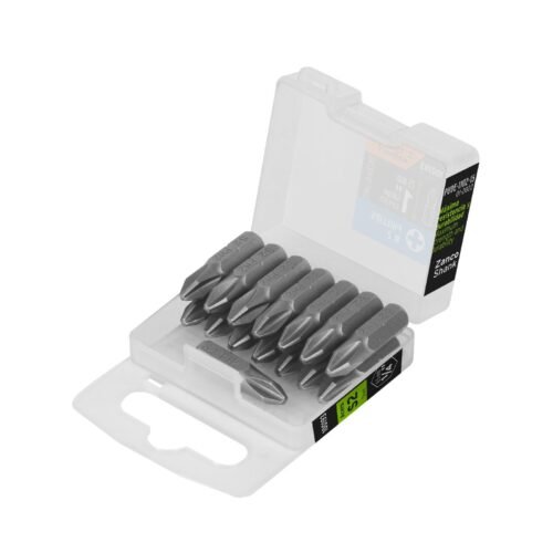PUDE-1102-15.jpg Estuche con 15 puntas de cruz PH2 largo 1', TRUPER EXPERT