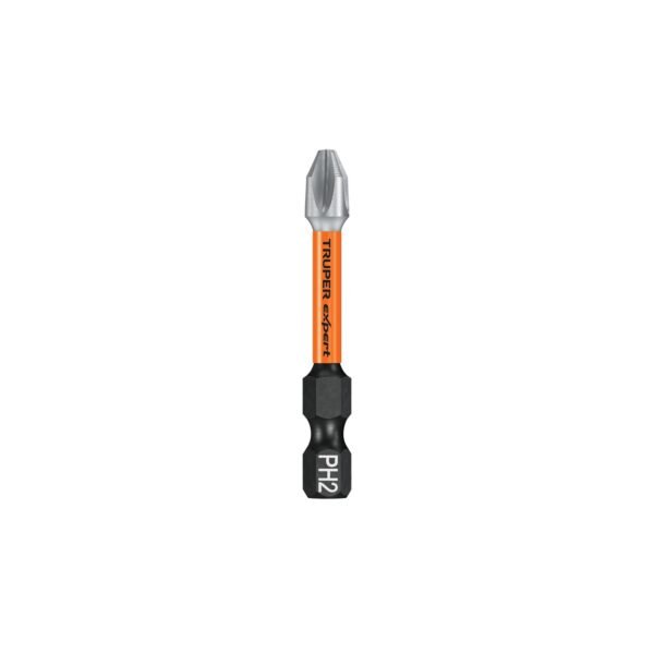 Estuche con 5 puntas de cruz PH2 de impacto largo 2', EXPERT