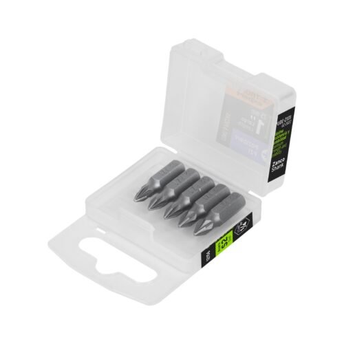 PUDE-2101.jpg Estuche con 5 puntas pozidriv PZ1 largo 1', TRUPER EXPERT