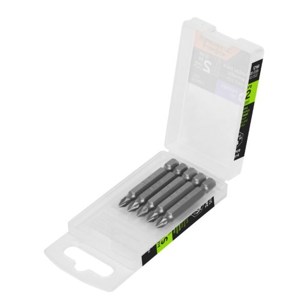 PUDE-2201.jpg Estuche con 5 puntas pozidriv PZ1 largo 2', TRUPER EXPERT