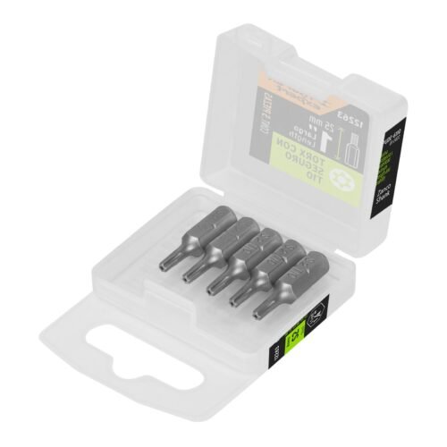 PUDE-6110.jpg Estuche con 5 puntas torx T10 con seguro largo 1', EXPERT