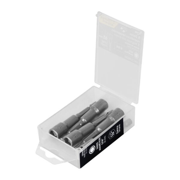 Estuche con 5 dados magnéticos de 6 mm largo 2-1/2', EXPERT