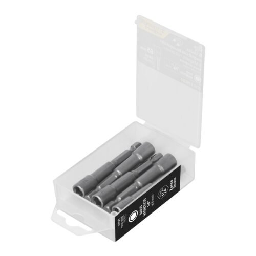 PUDE-9025.jpg Estuche con 5 dados magnéticos de 1/4' largo 2-1/2', EXPERT