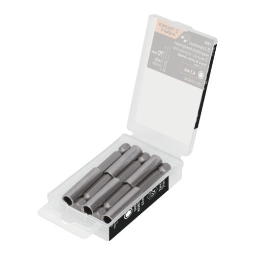 PUDE-9070.jpg Estuche con 5 extensiones de 70 mm, magnéticas, EXPERT
