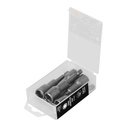 PUDE-9087.jpg Estuche con 5 dados magnéticos de 7/16' largo 2-1/2', EXPERT