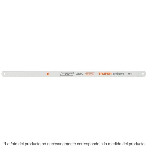 SBI-18-2.jpg Blíster con 2 seguetas bimetálicas de 18 DPP, TRUPER EXPERT