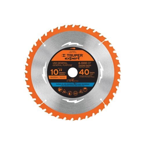 ST-1040EX.jpg Disco sierra 10' para madera, 40 dientes centro 1', EXPERT