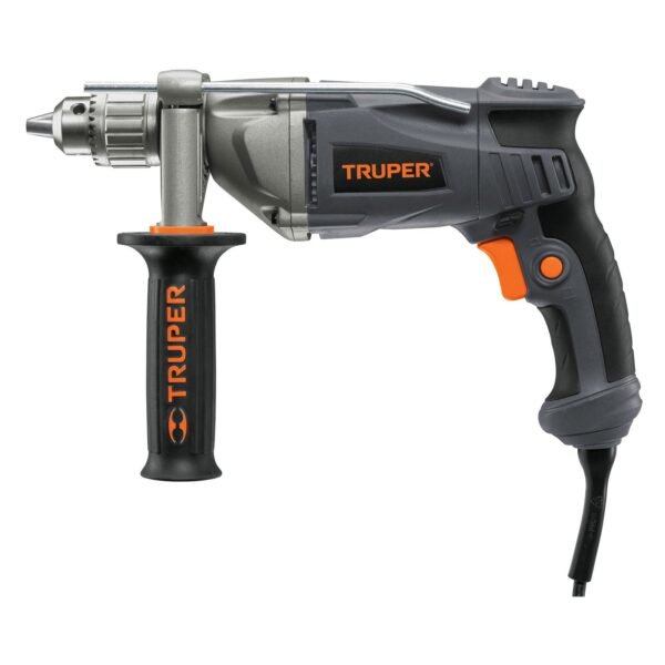 TAL-1-2N.jpg Taladro 1/2' 700W, Industrial, Potente Motor para Perforaciones Rápidas, clave 16665 - Truper Expert